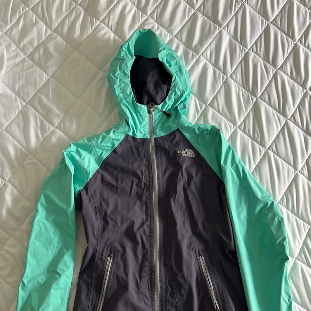 The North Face Mint and Gray Jacket